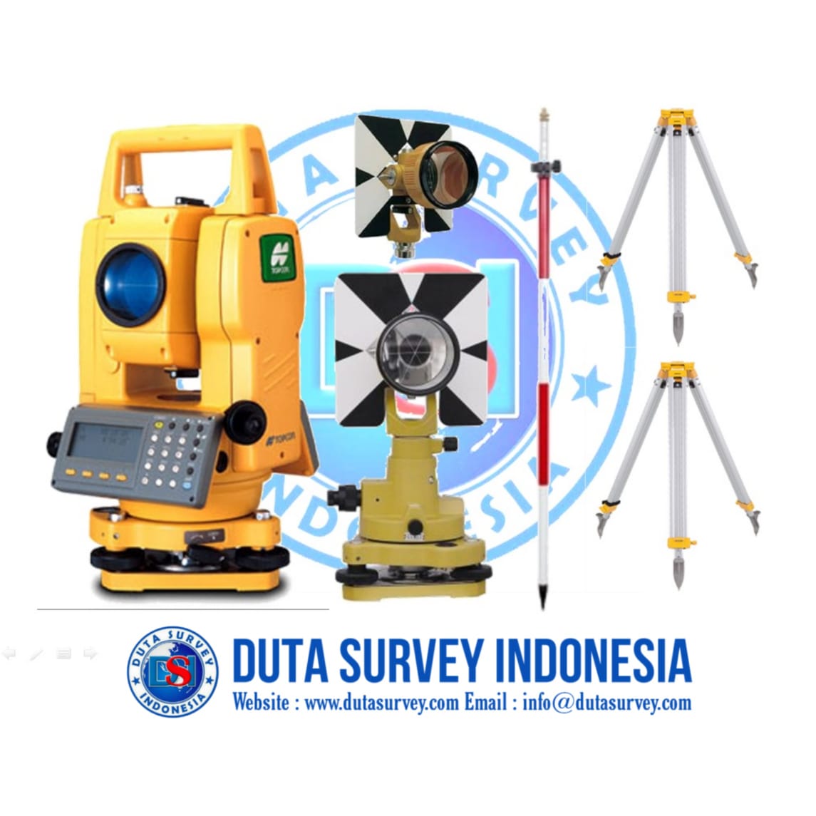 sewa alat survey3 Topcon Indonesia